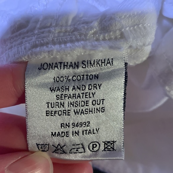 Jonathan Simkhai white jeans - Picture 11 of 11